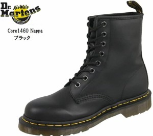 Dr.Martens(ドクターマーチン)CORE 1460 NAPPA 11822002 ８ホール編み上げブーツ ナッパレザー メンズ レディス アッパーに柔らかくしな