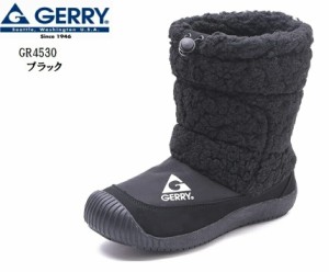 GERRY(ジェリー) GR4530 キッズ ジュニア もこもこアウトドアカジュアルブーツ防寒ブーツ 防水加工  防滑ソール スノーブーツ  雨の日も