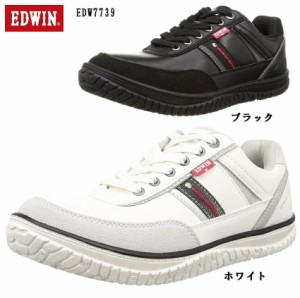 EDWIN(エドウィン)EDW7739  メンズ カジュアルコートスニーカー 軽量設計 クッション性のあ