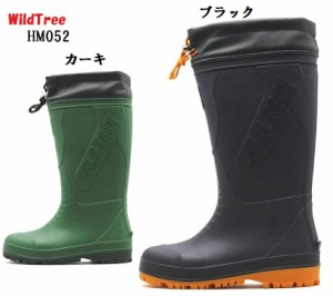WildTree(ワイルドツリー)HM052 レインブーツ マリンブーツ 長靴 雨の日や溝などの掃除 洗 