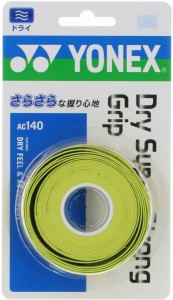 Yonex(ヨネックス) AC140 ドライスーパーストロングGRIP ドライスーパーストロンググリップ 3本入 ドライタイプ 長尺対応 吸汗