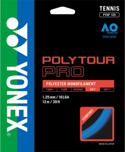 Yonex(ヨネックス) PTGP125 ポリツア−プロ＿125 ポリツアープロ125 硬式テニス用ガット ス