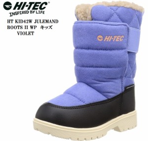 HI-TEC(ハイテック)MoonStar(ムーンスター)HT KID42 JULEMAND BOOTS II WP  スノーブーツ 防寒ブーツ 防水仕様 キッズ ジュニア