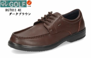 ゴルフ [GOLF]RG7011 タウンカジュアルウォーキングシューズ (MW)本革 日本製 幅広4E 防水仕様 柔らかいストレッチレザー メンズ