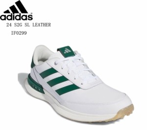 adidas GOLF(アディダス ゴルフ)S2G SL レザー 24 S2G SL LEATHER 24  IF0299メンズ スパイクレスゴルフシューズ エントリーモデルのプラ