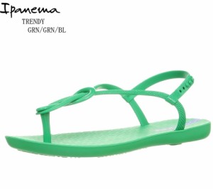 (イパネマ)TRENDY Ipanema レディス 軽量 バックストラップカジュアルビーチサンダル リゾートサンダル 人の足裏の形状に合わせた立体的