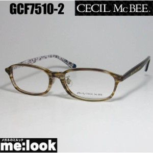 glitter by CECIL McBEE グリッターバイセシルマクビー 訳あり  レディース 眼鏡 メガネ フレーム GCF7510-2-50 度付可 クリアライトブラ