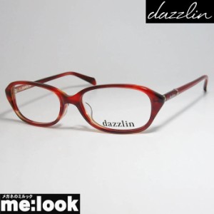 dazzlin ダズリン レディース 眼鏡 メガネ フレーム DZF2539-3-52 レッドデミ