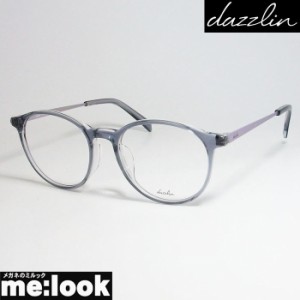 dazzlin ダズリン レディース 軽量　眼鏡 メガネ フレーム DZF2563-5-49 クリアグレイ
