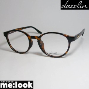dazzlin ダズリン レディース  眼鏡 メガネ フレーム DZF2575-2-49  ブラウンデミ