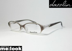 dazzlin ダズリン レディース 眼鏡 メガネ フレーム DZF2529-1-52 グレイハーフ