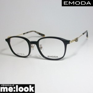 EMODA エモダ レディース 眼鏡 メガネ フレーム EMD4326-3-48 度付可 ブラック