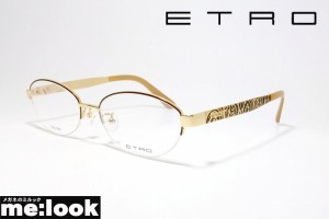 ETRO エトロ  レディース 眼鏡 メガネ フレーム ET2501J-710-53 度付可 ブラウン/ゴールド