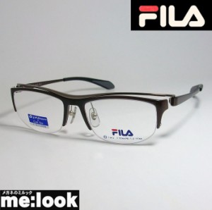 FILA　フィラ　スポーツ　軽量 眼鏡 メガネ フレーム　SF1816-4-53　ダークブラウン　ダークグレー