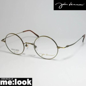 John Lennon　ジョンレノン 日本製 made in Japan 丸メガネ クラシック 眼鏡 メガネ フレーム JL1096-3-44 度付可 アンティークゴールド