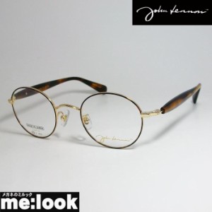 John Lennon　ジョンレノン 日本製 made in Japan 丸メガネ クラシック 眼鏡 メガネ フレーム JL1099-1-47 度付可 ブラウン　ゴールド