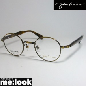 John Lennon　ジョンレノン 日本製 made in Japan クラシック 眼鏡 メガネ フレーム JL1110-3-45 度付可 アンティークゴールド