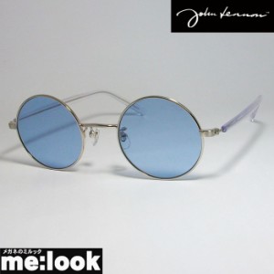John Lennon　ジョンレノン  丸メガネ  クラシック  サングラス  フレーム  JL544-2-46  ヘアラインシルバー