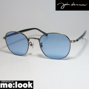 John Lennon　ジョンレノン  丸メガネ  クラシック  サングラス  フレーム  JL545-3-50  ヘアラインダークグレイ