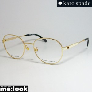 kate spade ケイトスペード レディース クラシック 眼鏡 メガネ フレーム JALISA/F-RHL　サイズ52 度付可 ゴールド　JALISAF-RHL