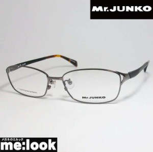 Mr.JUNKO　ミスタージュンコ メンズ 眼鏡 メガネ フレーム MJ406-2-56 度付可 ダークグレー