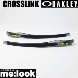 OAKLEY オークリー カスタム パーツ CROSSLINK クロスリンク テンプルキット グレイスモーク ブラック　アイコン：レティーナバーン 100-