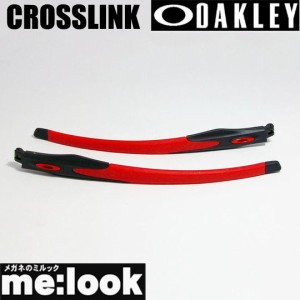 OAKLEY オークリー パーツ CROSSLINK クロスリンク テンプルキット サテンブラック　/ レッド 100-183-SBKR