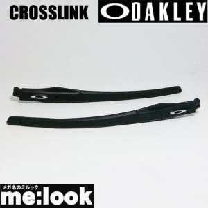 OAKLEY オークリー パーツ CROSSLINK クロスリンク テンプルキット サテンブラック アイコン：シルバー 100-183-SBKSV