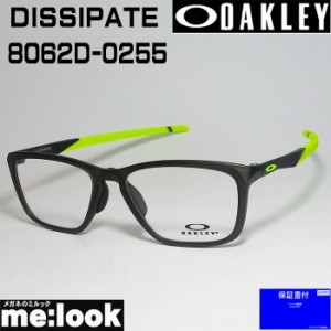 OAKLEY オークリー OX8062D-0255 眼鏡 メガネ フレーム DISSIPATE ディスペイト 度付可 ASIAN FIT サテン グレー スモーク