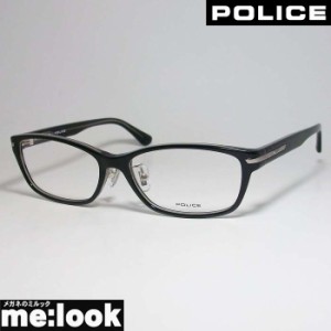 POLICE ポリス 眼鏡 メガネ フレーム VPLL94J-0700-55 度付可 ブラック　クリアグレー