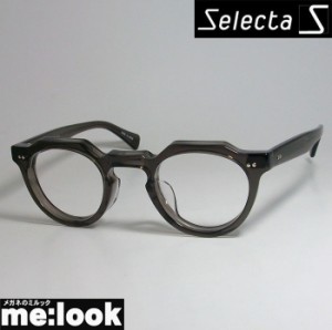 Selecta セレクタ クラシック ヴィンテージ レトロ 眼鏡 メガネ フレーム 87-5024-4 クリアグレイ