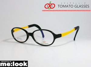TOMATO GLASSES トマトグラッシーズ　安全 安心 軽量 柔らかい　キッズ Jr ジュニア 子供用　眼鏡 メガネ フレーム　TKAC8-BKY-43　ブラ