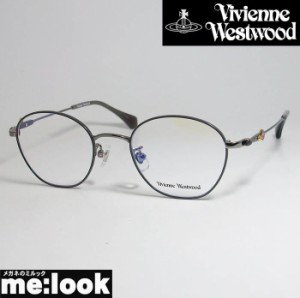 Vivienne Westwood　ヴィヴィアンウエストウッド  レディース　眼鏡 メガネ フレーム  40-0004-3　サイズ47  グレー・チャコール