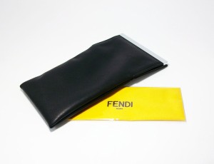 FENDI フェンディレディース メンズクラシック ラウンド 丸型眼鏡 メガネ フレームFF0283F-807-52 度付可ブラック シルバー