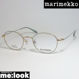 marimekko マリメッコ レディース 女性用 眼鏡 メガネ フレーム 32-0074-3 グレイ　ゴールド