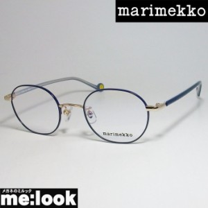 marimekko マリメッコ レディース 女性用 眼鏡 メガネ フレーム 32-0080-3 サイズ47 ネイビー
