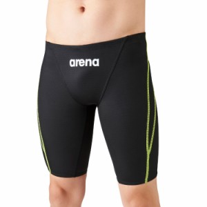 arena アリーナ ハーフスパッツ ブラック Lサイズ ARN-1022M BKYL | スポーツ スポーツ用品 水泳 スイミング スイマー 水着 競泳水着 競