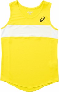 asics アシックス SINGLET イエロー O XT2035 4 | スポーツ レディース スポーツウェア ウエア 陸上 陸上競技 ランニング ランニングウェ