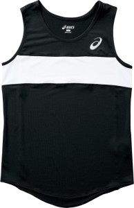 asics アシックス SINGLET ブラツク 150 XT2035 90 | スポーツ レディース スポーツウェア ウエア 陸上 陸上競技 ランニング ランニング