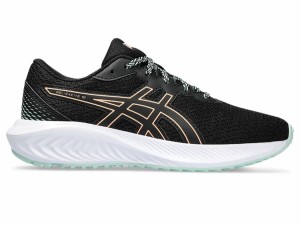 asics アシックス GEL-EXCITE 10 GS BLACK/BRIGHT SUNSTONE 24.5 1014A298 3 | 靴 くつ 子ども ジュニア キッズ 日常履き 運動靴 ランニ