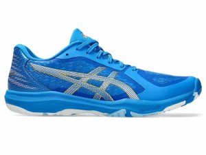 asics アシックス DYNAFEATHER DIRECTOIRE BLUE/PURE GOLD 25 1073A064 400 | 靴 くつ スポーツ 運動 卓球 卓球シューズ ダイナフェザー 