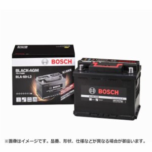 ボッシュ BLACK - AGM バッテリー BLA-60-L2 |  ロングライフ バッテリー上がり  始動不良 車 部品 メンテナンス 消耗品