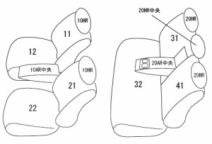 CLAZZIO クラッツィオ カスタムオーダー シートカバー スバル インプレッサスポーツ GT6 / GT7 H28(2016)/11〜R1(2019)/11  EF-8129  | 