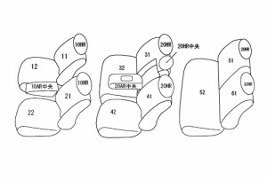 CLAZZIO クラッツィオ カスタムオーダー シートカバー ホンダ CR-V RW1 / RW2 H30(2018)/9〜仕様変更  EH-0396  | 車 シート カバー 保護