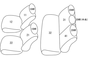 CLAZZIO クラッツィオ カスタムオーダー シートカバー トヨタ レクサス CT200h ZWA10 H23(2011)/1〜仕様変更  ET-1100  | 車 シート カバ