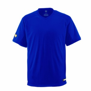 DESCENTE デサント ベースボールシャツ(Ｖネック) ロイヤルブルー Sサイズ DB-202 ROY2 | スポーツ スポーツ用品 野球 ベースボール ベー