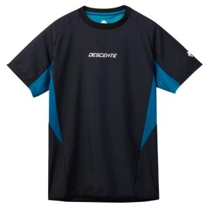 DESCENTE デサント 半袖バレーピステ ブラック O DV5SWB02U BK00 | スポーツ スポーツウェア バレーボール バレー バレーウェア 練習着 