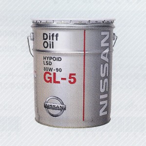 NISSAN 日産 純正 デフオイルハイポイドLSD GL-5 80W-90 20L 缶