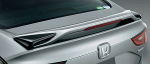 HONDA ホンダ 純正 トランクスポイラー クリスタルブラックパール NH-731P 08F13-TXM-050 | INSIGHT インサイト ZE4 トランクリッドスポ