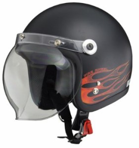 LEAD リード工業 BARTON BC-10 ジェットヘルメット ファイアエンジェル  | おしゃれ おすすめ ジェット ヘルメット ヘルメ バイク 原付 